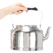 Produkt Dekoracyjny dzbanek/doniczka w stylu vintage, metal z imitacją cynku, Ø19cm, wys. 15cm