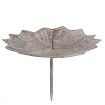 Produkt Świecznik vintage szary do podłączenia Ø11cm W8,5cm 4szt