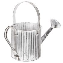 Produkt Doniczka vintage Ø17cm, dekoracyjna konewka, metalowa doniczka shabby chic
