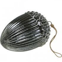 Produkt Vintage ozdoba choinkowa żołądź szklana zawieszka świąteczna wys.20cm Ø14cm