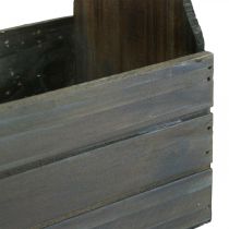 Drewniana doniczka Vintage Flower Box brązowa 28×14×31cm