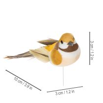 Produkt Ozdoby w kształcie ptaków do świątecznej dekoracji stołu. Uniwersalne paliki do ptaków, 10 cm, 12 sztuk.