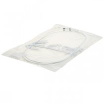 Produkt Sprężyna do dekoracji okien Bird deco, metalowa biała W37,5cm 2szt