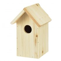 Produkt Domek dla ptaków Drewniany domek lęgowy sikorka modra, drewno jodłowe 11,5×11,5×18cm