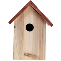 Produkt Drewniana budka lęgowa dla ptaków naturalny brąz/beż 23cm 1 szt