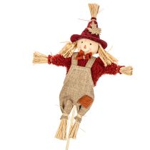 Produkt Dekoracyjna figurka stracha na wróble na patyku do majsterkowania i roślin, 60 cm