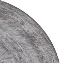 Produkt Dekoracyjna ptasia kąpiel z delikatnym wzorem liści w stylu vintage, 74 cm