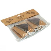 Produkt Kulki o strukturze plastra miodu Kulki o strukturze plastra miodu Cebula Czarne Złoto Ø8cm 4szt