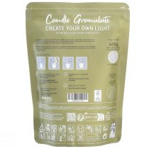 Produkt Wosk świecowy granulowany biały do świec z knotem 400g