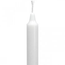 Produkt Świece woskowe PURE świece w sztyfcie białe 250/23mm wosk naturalny 4 szt
