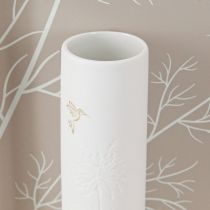 Produkt Drewniana dekoracja ścienna z ceramicznymi wazonami wys. 35 cm w stylu rustykalnym