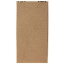 Produkt Drewniana dekoracja ścienna z ceramicznymi wazonami wys. 35 cm w stylu rustykalnym