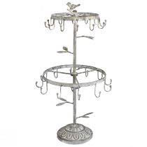 Produkt Metalowy nośnik produktu w kolorze rdzy, do wieszaków dekoracyjnych Ø24cm W49cm