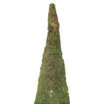 Produkt Ozdoba z mchu choinkowego w kolorze zielonym naturalnym Ø30cm W100cm