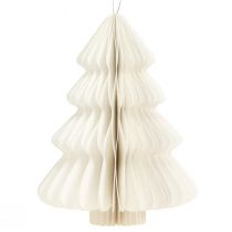 Produkt Papier choinkowy Świąteczny biały srebrny 20cm 5szt