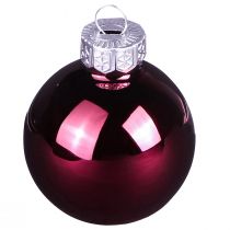 Produkt Bombki choinkowe ze szkła Berry Mix Ø6cm 24 szt