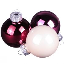 Produkt Bombki choinkowe ze szkła Berry Mix Ø7,5cm 12 szt