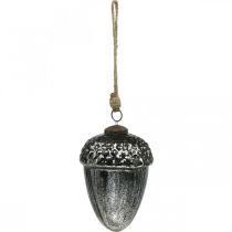 Produkt Vintage ozdoba choinkowa żołądź szklany wisiorek świąteczny wys.14cm Ø10cm 2szt