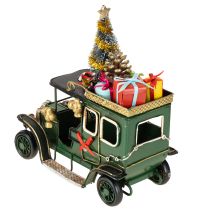 Produkt Ozdoba świąteczna samochód Samochód świąteczny vintage zielony 15×7×16cm