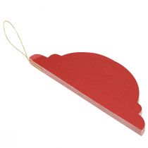 Produkt Papierowe dekoracje świąteczne Ozdoby choinkowe Bordeaux W20cm