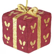 Produkt Ozdoby świąteczne, papier-mâché, etykiety prezentowe, 6 cm, 3 szt.