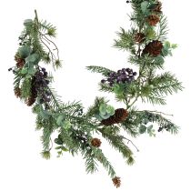 Produkt Girlanda świąteczna fioletowe jagody girlanda sztuczna 180cm
