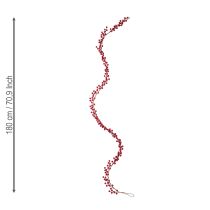 Produkt Girlanda świąteczna sztuczna jagody czerwona 180cm