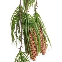 Produkt Girlanda świąteczna sztuczna jodła zielona 6 szyszek 78cm