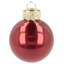 Produkt Bombka szklana, błyszcząca, 3 cm, 22 sztuki
