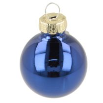 Produkt Zestaw mini bombek choinkowych, szklanych, dekoracyjnych na gałązki jodły 3 cm, 22 szt.