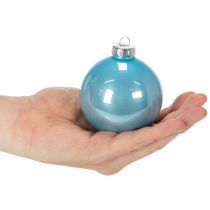 Produkt Zestaw bombek choinkowych, kolorowe bombki choinkowe, 75 mm, 14 sztuk