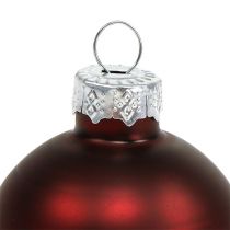 Produkt Bombki świąteczne Ø4cm Bordeaux mix 24 szt