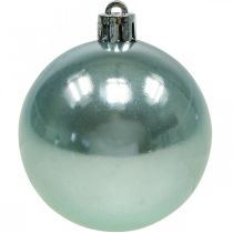 Produkt Bombki plastikowe jasnoniebieskie mix Ø6cm 10 szt
