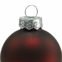 Produkt Bombka świąteczna Ø4cm granat, różne 24 szt. ozdób choinkowych