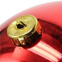 Produkt Bombka świąteczna plastikowa mała Ø14cm czerwona 1 szt