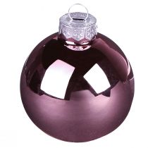Produkt Bombki świąteczne mieszanka moreli Bombki choinkowe szklane Ø4cm 24 szt