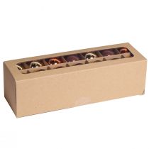 Produkt Bombki świąteczne złotobrązowe mix kulek szklanych Ø4cm 24 szt