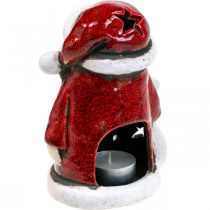 Produkt Świąteczny świecznik na tealighty Santa Claus wys. 15 cm