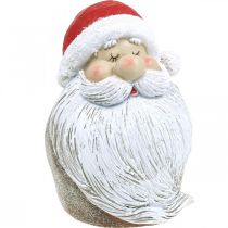 Produkt Figurka Świętego Mikołaja Święty Mikołaj Czerwony, Biały Polyresin 15cm