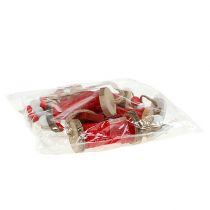 Produkt Dekoracje świąteczne szpulka nici do zawieszenia czerwona 4szt.