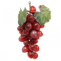Produkt Dekoracyjne winogrona czerwone sztuczne winogrona ozdobne owoce 15cm