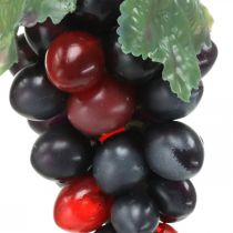 Winogrona ozdobne Czarne Owoce ozdobne Winogrona sztuczne 15cm