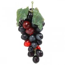 Deco Grape Black Deco Fruit Artificial Grapes 15cm