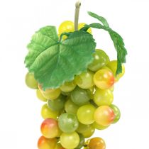 Deco winogrona zielone sztuczne owoce dekoracja witryny sklepowej 22cm