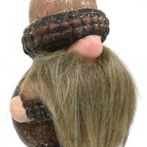 Gnome Ceramiczne Szyszki i Żołędzie Korek Dekoracyjny 8/8,5cm 4szt