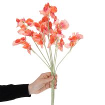 Produkt Sztuczna gałązka groszku pachnącego, romantyczna dekoracja do salonu lub łazienki, 68 cm, 3 sztuki