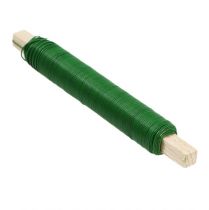 Drut owijający drut rzemieślniczy zielony 0.65mm 100g