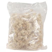 Produkt Szczeć dzika, bielona i suszona, naturalna dekoracja, 3-6 cm, 1 kg