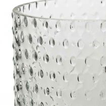 Produkt Wazon na kwiaty, wazon szklany, szkło na świecę, szklana latarnia Ø11,5 cm W23,5 cm