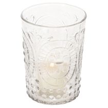 Produkt Szklana lampa wisząca, świecznik, podgrzewacz, szkło Ø7,5cm wys.10cm